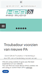 Mobile Screenshot of hollandpa.nl